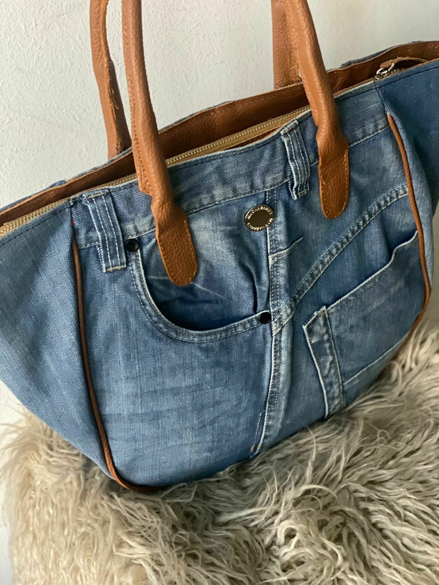 Carteras con jeans hotsell