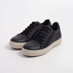 Zapatilla Noah Cuero Negro - comprar online