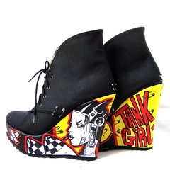 Tank Girl Booties - Gabbie Custom Art