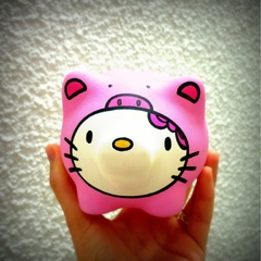 Chanchito Alcancia Hello Kitty Disfrazada (Modelos a Eleccion) - comprar online