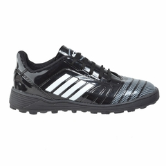 Botines Futbol Negro Rayas Blancas Action Team (10201) - comprar online