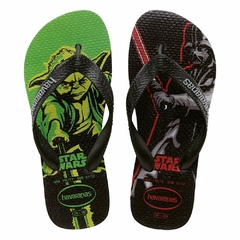 Ojotas Havaianas Kids Star Wars Negro (5190)