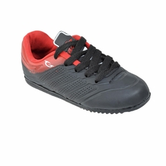 Botines Futbol Negro-Blanco-Rojo Kids Gaelle (25207) - comprar online