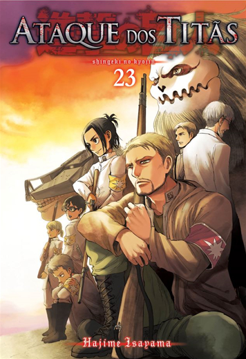 Ataque Dos Titãs Shingeki No Kyojin Mangá Vol. 26 Português