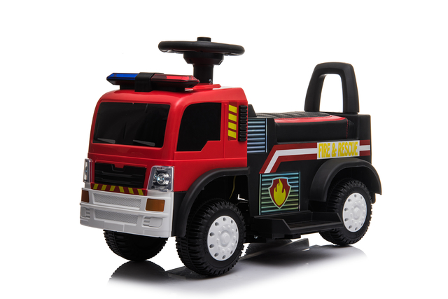 Mini Camion De Bombero Pata A Para Bateria 6v Bocina Luces control remoto