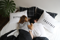 Fundas de Almohada Blanco Better Together - comprar online