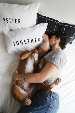 Fundas de Almohada Blanco Better Together