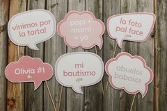 Props cumple de 1 Shabby - comprar online