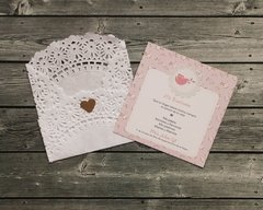 Estampita Espíritu Santo Shabby - comprar online