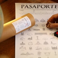 Pasaporte Diseño Crudo