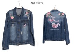 CAMPERA DE JEAN PINK ROSE - TOKO SHOP