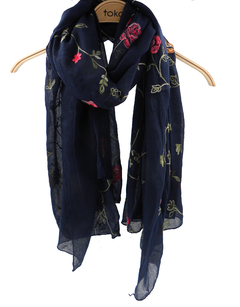 PASHMINA BORDADA ROCOCO DOS - comprar online