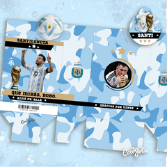 Kit Argentina Campeón Mundial - comprar online