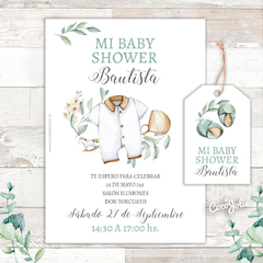 Kit Baby Boho Aqua Eucalipto