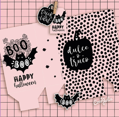 Kit Imprimible Pink Halloween Rosa en internet