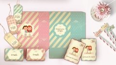 Kit Dia del Amigo Vintage. Imprimible Personalizable - CocoJolie Kits Imprimibles