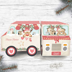 Camioncito Navidad Vintage en internet
