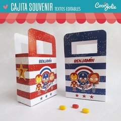 Imprimible Capitán América, Ironman, Civil War: Kit Completo - tienda online