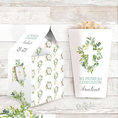 Kit Comunion Boho Botanical