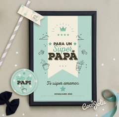 Kit Dia del Padre Vintage. Imprimible Personalizable en internet