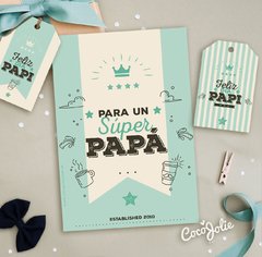 Kit Dia del Padre Vintage. Imprimible Personalizable