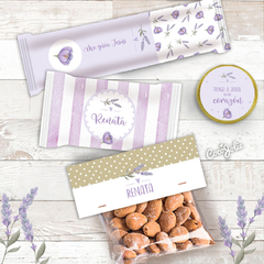 Imagen de Kit Flores Lilas y Violetas