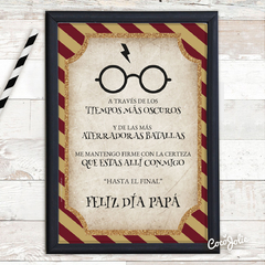 Imagen de Kit Harry Potter Feliz día Papá