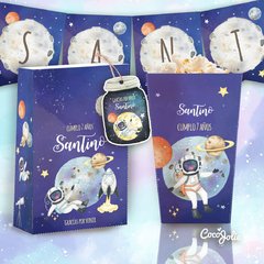 Kit del Espacio_Astronauta. Imprimible personalizable en internet