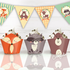 Imagen de Kit Animalitos del Bosque. Imprimibles personalizables