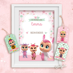 Kit Bebes Llorones. Imprimible Personalizable en internet