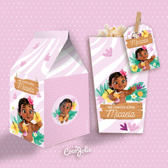 Kit Moana Bebe - CocoJolie Kits Imprimibles