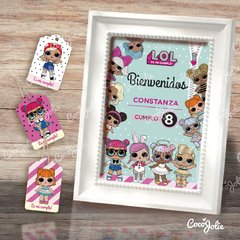 Kit LOL Surprise. Imprimible Personalizable - CocoJolie Kits Imprimibles