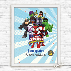 Kit Spidey and Amazing Friends - CocoJolie Kits Imprimibles