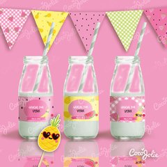 Kit Imprimible Tutti Frutti Sandía Ananá. Personalizable