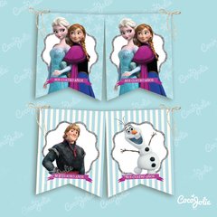 Kit Imprimible Personalizable Frozen - comprar online