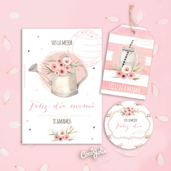 Kit Día de la Madre Shabby Rosa - CocoJolie Kits Imprimibles