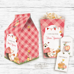 Kit Picnic. Imprimible Personalizable - CocoJolie Kits Imprimibles