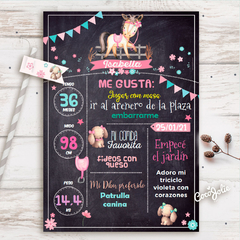 Kit Caballito Nena Pony. Imprimible Personalizable - CocoJolie Kits Imprimibles