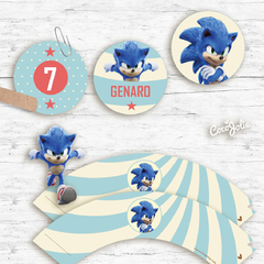 Sonic 2, the hedgehog, Erizo azul