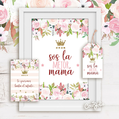 Dia de la Madre Flores - CocoJolie Kits Imprimibles