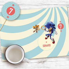 Sonic 2, the hedgehog, Erizo azul