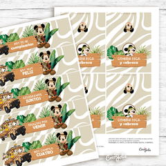 Kit Mickey Safari - tienda online