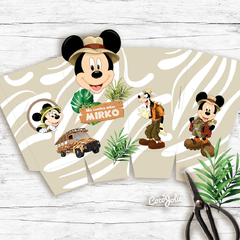 Kit Mickey Safari - CocoJolie Kits Imprimibles