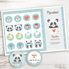 Kit Panda Día del Niño - CocoJolie Kits Imprimibles