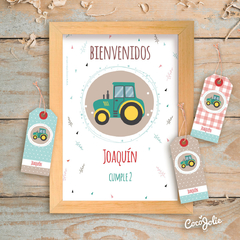 #Primeraño #cumple#varón #tractor #tractor#verde #john#deere #babyshower #cumpleaños #nene #niño #vintage #rojo #verde #campo #kit#rural