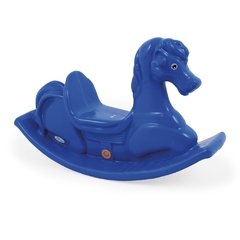 Gangorra de Plástico Anda Cavalinho Azul - comprar online