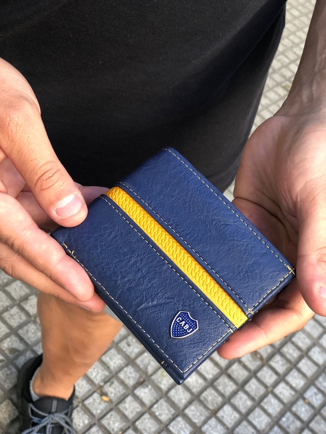 Billetera Boca Jrs Edicion Limitada de Ecocuero