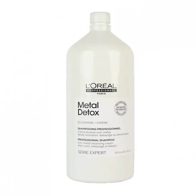 L'Oréal Professionnel Serie Expert Metal Detox Champú Crema Limpiadora  Anti-Metal 300 ml