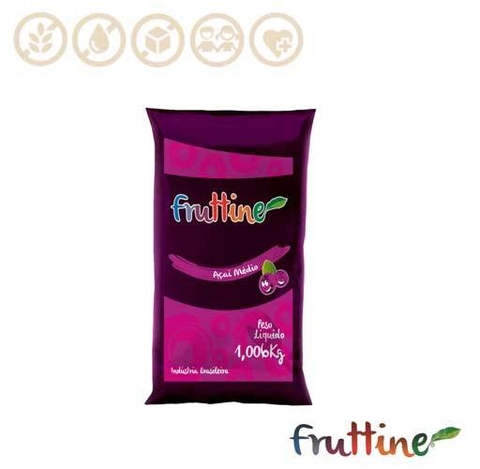 Açaí Fruttine Médio 1kg