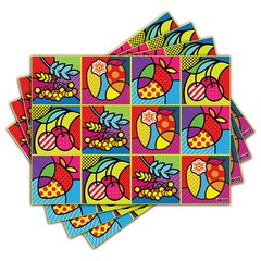 Jogo Americano - Art Fruits com 4 peças - 130Jo